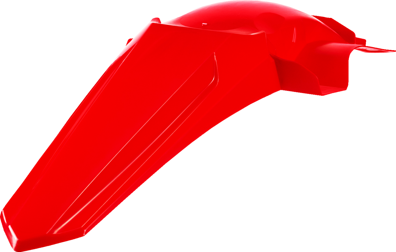 POLISPORT Rear Fender - Red - Honda - CR '00-'07 8686000001