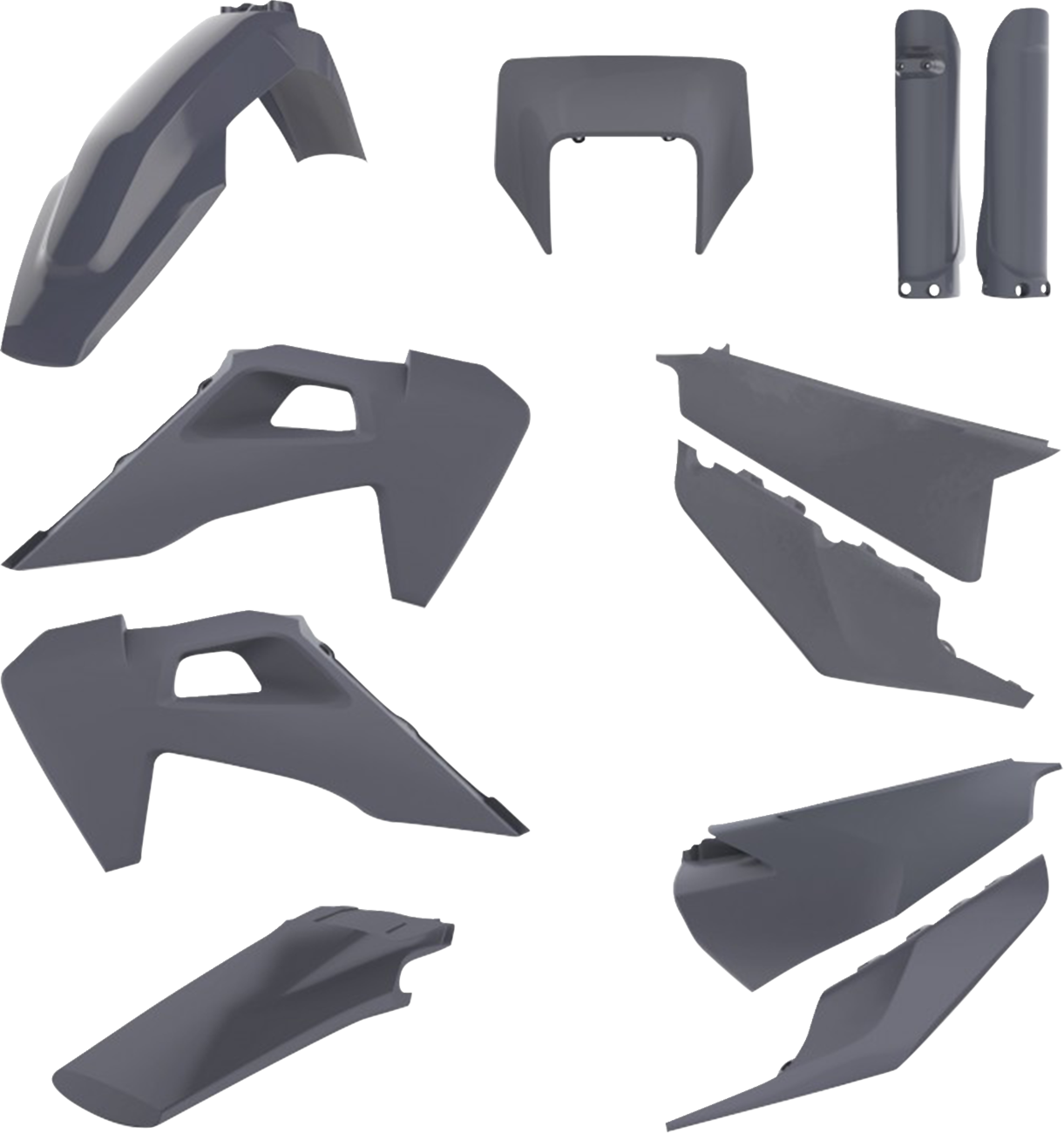 POLISPORT Full Body Kit - Gray - Husqvarna - FE/TE '20-'23 91120