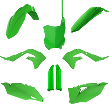 POLISPORT Full Body Kit - Green OEM '05 - Kawasaki - KX '19-'24 91497