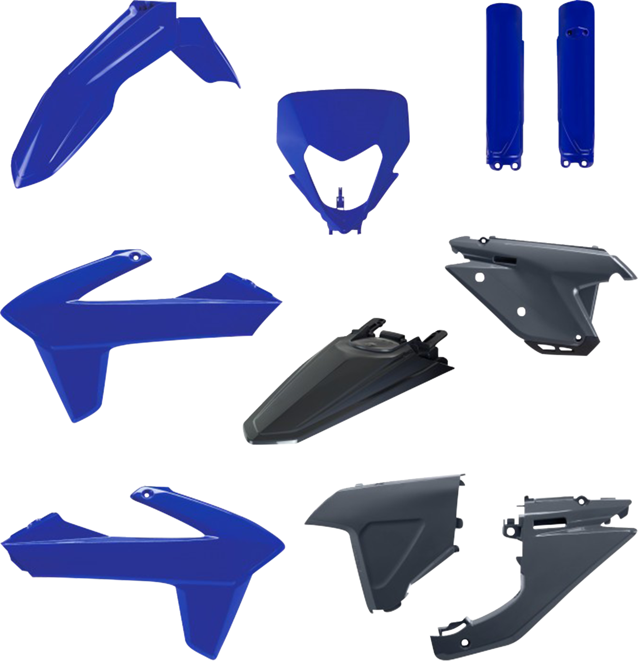 POLISPORT Full Body Kit - Gray/Blue OEM - Sherco - SE '25-'26 91622