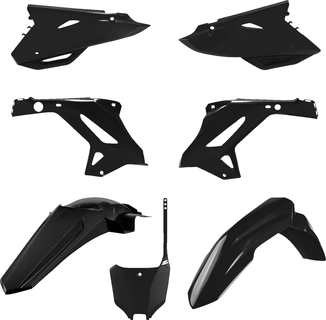 POLISPORT Standard Body Kit - Restyle - Black - Honda - CR '00-'01 91359