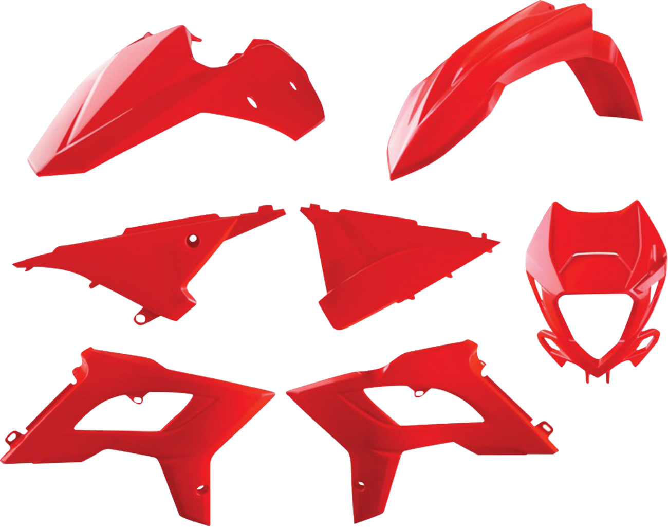 POLISPORT Standard Body Kit - Restyle - Red - Beta - Enduro-RR '13-'17 91085