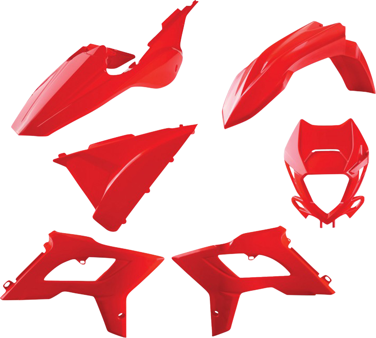 POLISPORT Standard Body Kit - Restyle - Red - Beta - Enduro-RR '18-'19 91075