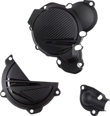 POLISPORT Clutch/Ignition Protection Kit - Black - Husqvarna/KTM 91375