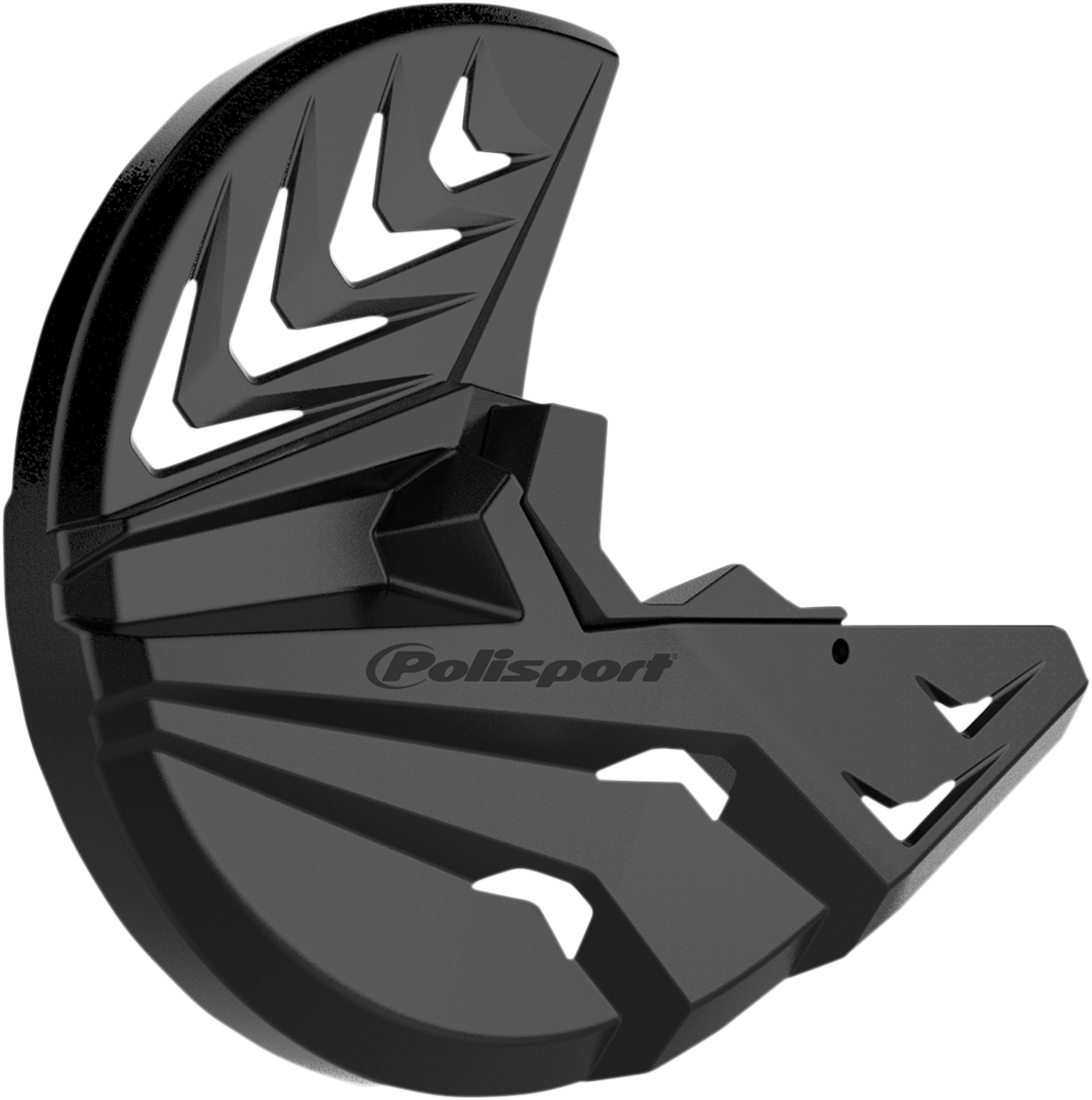 POLISPORT Disc And Bottom Fork Guard - Black - Gas Gas | Husqvarna | KTM | Sherco 8151600001