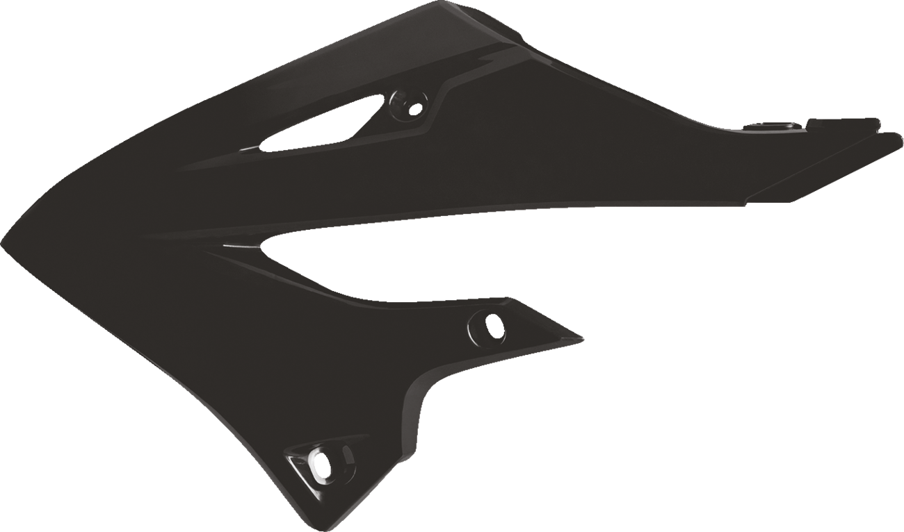 POLISPORT Radiator Cover - Black - Yamaha - YZ '22-'25 8477200003