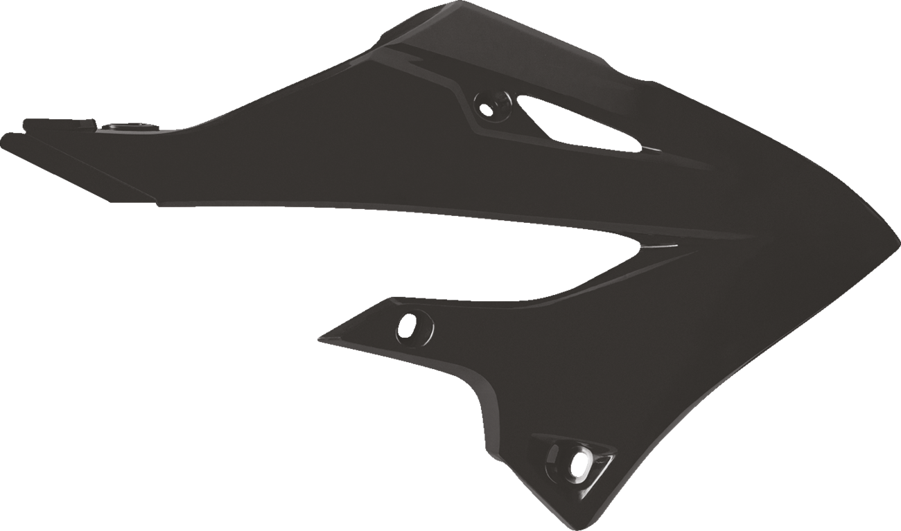 POLISPORT Radiator Cover - Black - Yamaha - YZ '22-'25 8477200003