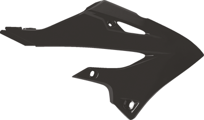 POLISPORT Radiator Cover - Black - Yamaha - YZ '22-'25 8477200003