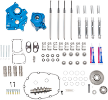 S&S CYCLE Cam Chest Kit - Oil Cooled - Gear Drive - 550 Cam - Chrome Pushrod Tubes - M8 310-1083B
