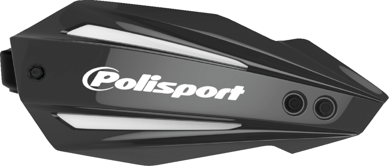 POLISPORT Bullit Full Wrap-Around Handguards - Black 8308600001