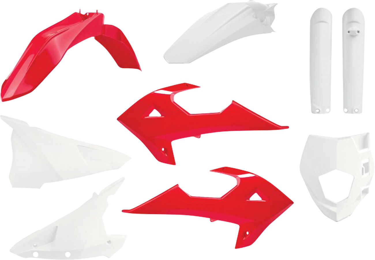 POLISPORT Full Body Kit - Red/White OEM - Gas Gas - EC '18-'20 91030