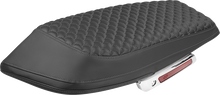 SADDLEMEN Saddlebag Lid Covers - Dragon Scale - Gray Stitch - FLH/FLT '23-'25 L870-23-20902