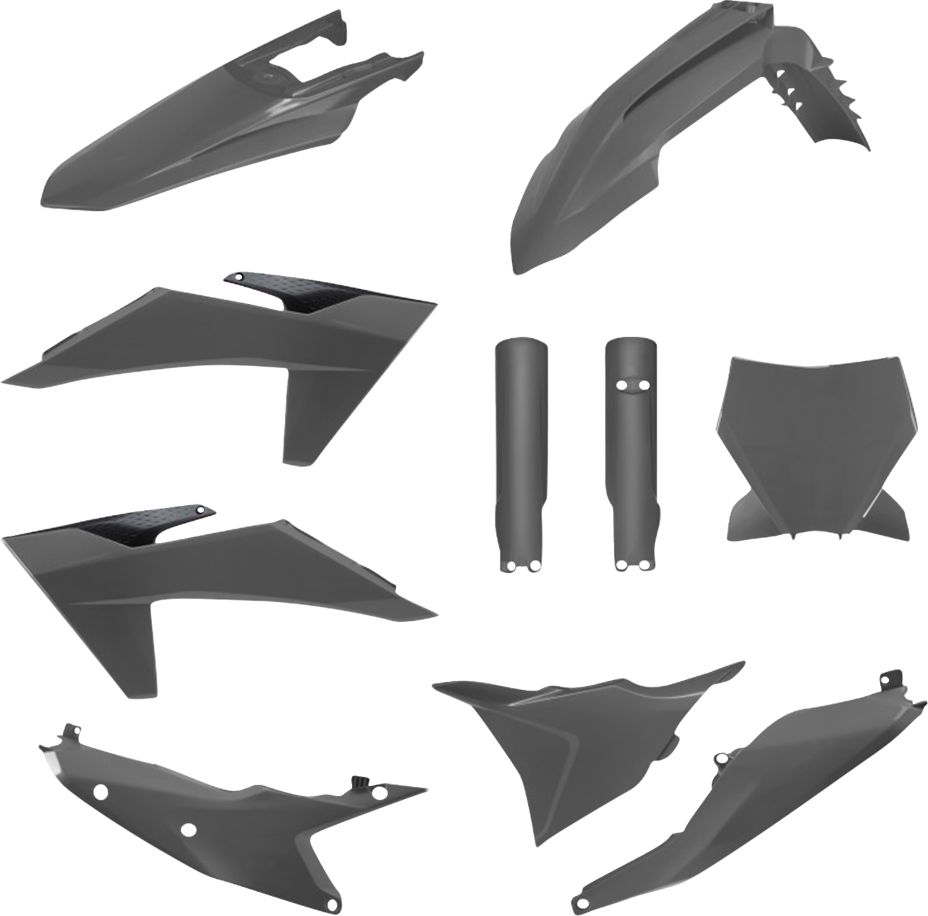 POLISPORT Full Body Kit - Gray - KTM - SX/XC '23-'24 91290