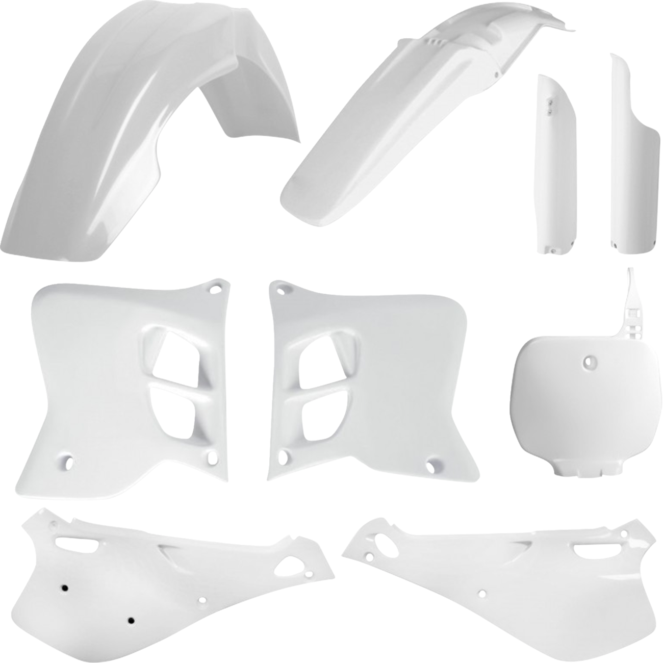 POLISPORT Full Plastic Kit - White - Yamaha - YZ '93-'95 91343
