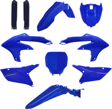 POLISPORT Full Plastic Kit - Black/Blue OEM - Yamaha - YZ '23-'25 91610