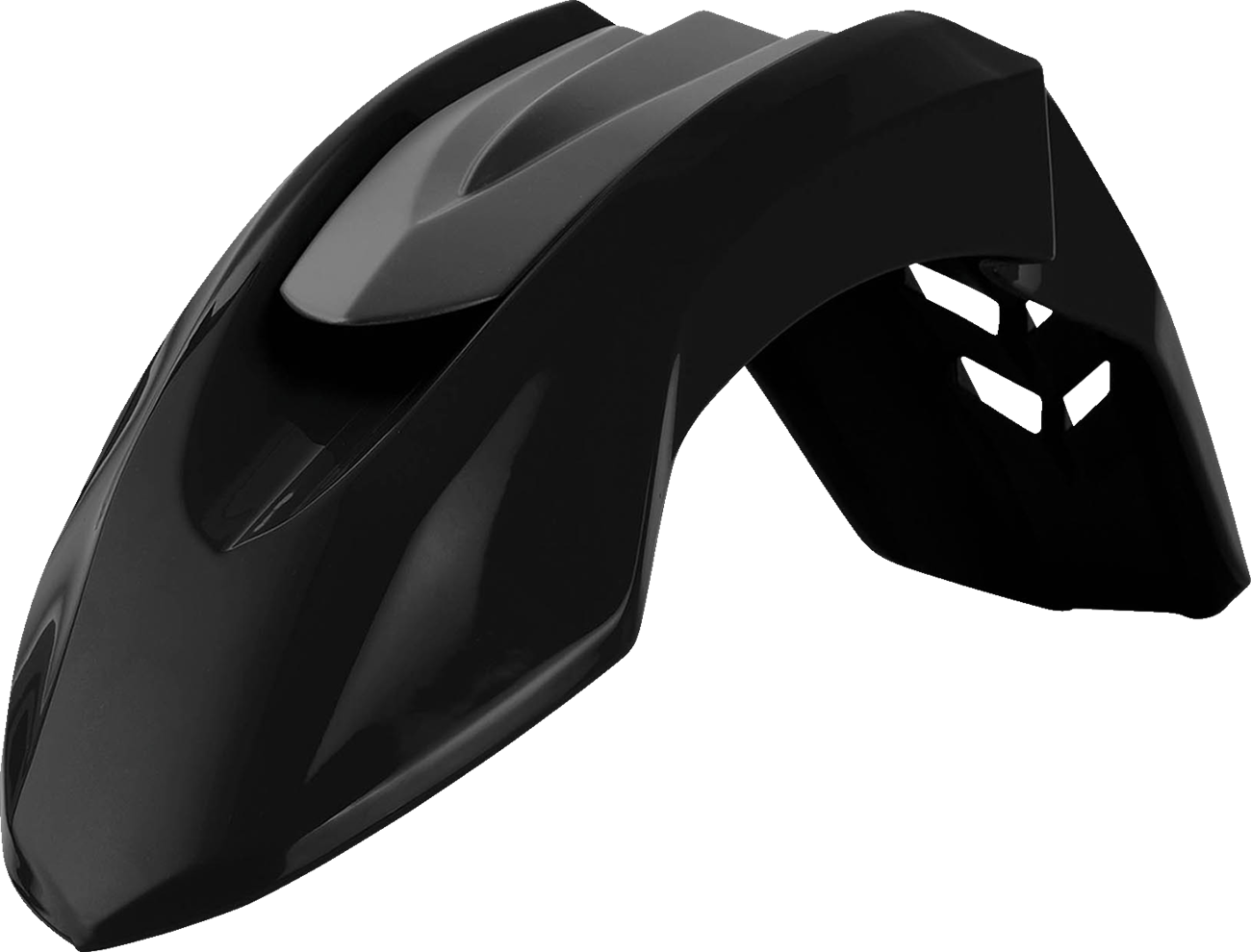 POLISPORT Supermoto Front Fender - Black - Universal 8553500002