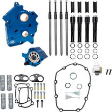 S&S CYCLE Cam Chest - Water Cooled - Chain Drive - Black Pushrod Tubes - M8 310-1264A