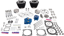 S&S CYCLE Power Package - Oil Cooled - 496 Gear Drive - Wrinkle Black w/o Highlight - M8 310-1392A