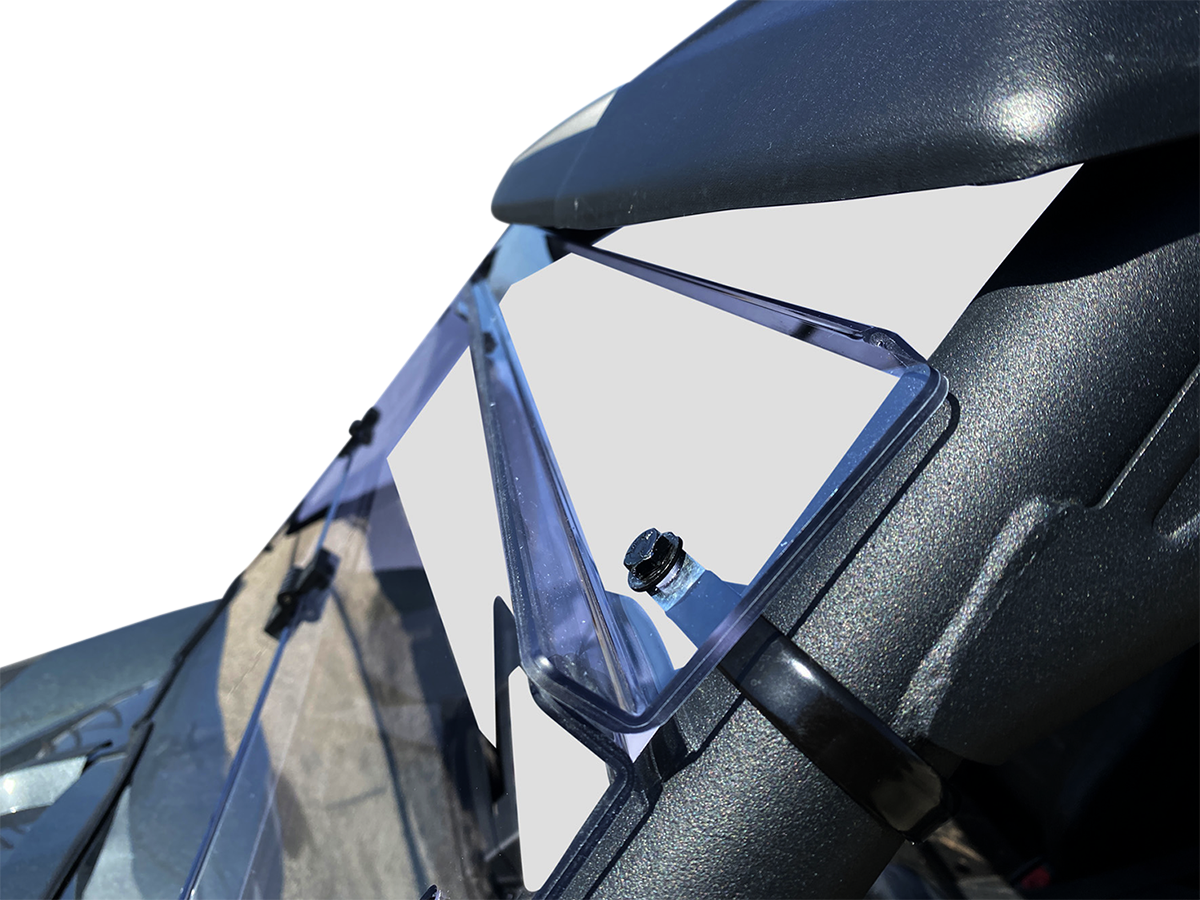 MOOSE OFFROAD Full Folding Windshield - Deluxe - Commander V000352-12200M