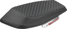 SADDLEMEN Saddlebag Lid Covers - Dragon Scale - Silver Stitch - FLH/FLT '23-'25 L870-23-20905