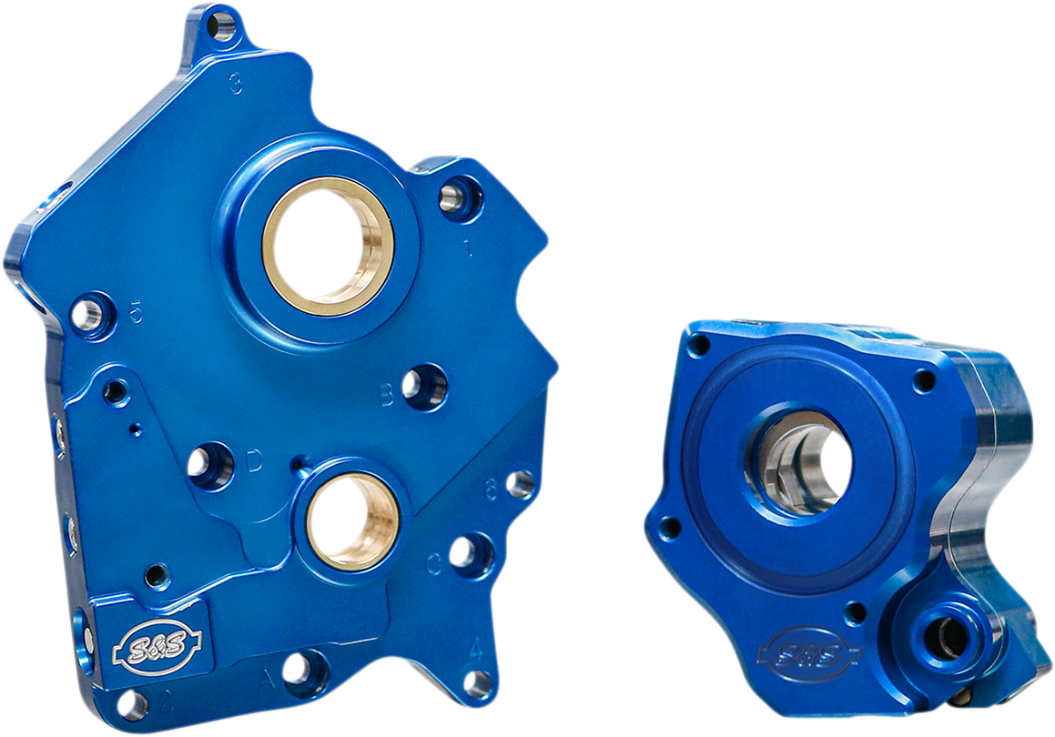 S&S CYCLE Cam Support Plate and Oil Pump - Water Cooled - VVT M8 310-0997C