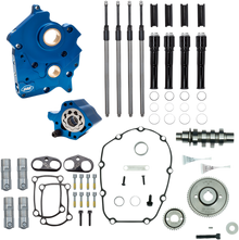 S&S CYCLE Cam Chest Kit - Water Cooled - Gear Drive - 465 Cam - Black Pushrod Tubes - M8 310-1009B