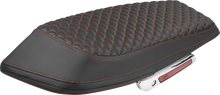 SADDLEMEN Saddlebag Lid Covers - Dragon Scale - Red Stitch - FLH/FLT '23-'25 L870-23-20904