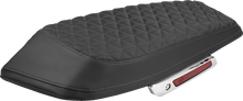 SADDLEMEN Saddlebag Lid Covers - Tri-Gripper - Gray Stitch - FLH/FLT '23-'25 L870-23-21102