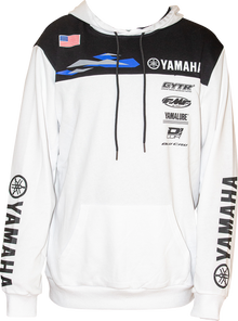 D'COR VISUALS Yamaha Team2 Sweatshirt - White - Medium 85-223-2