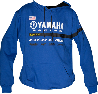 D'COR VISUALS Yamaha Factory2 Sweatshirt - Blue - 2XL 85-222-5
