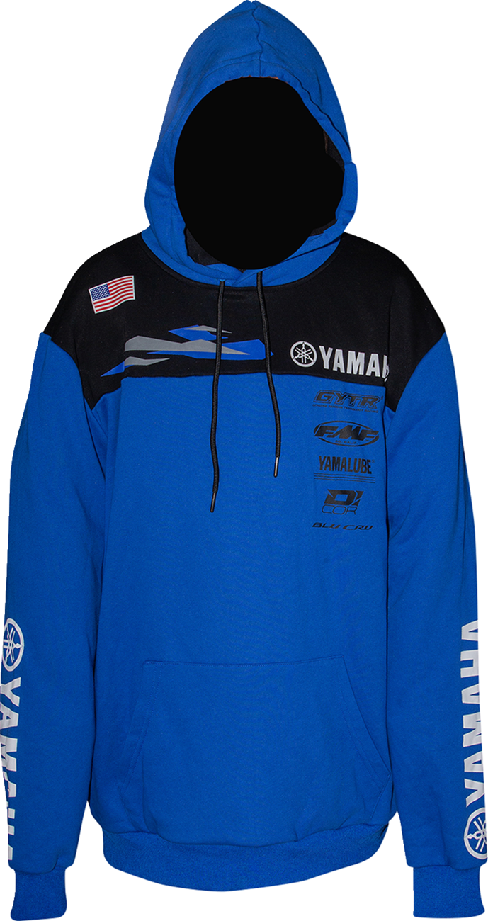 D'COR VISUALS Yamaha Team2 Sweatshirt - Blue - Medium 85-224-2