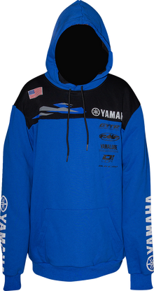 D'COR VISUALS Yamaha Team2 Sweatshirt - Blue - Large 85-224-3