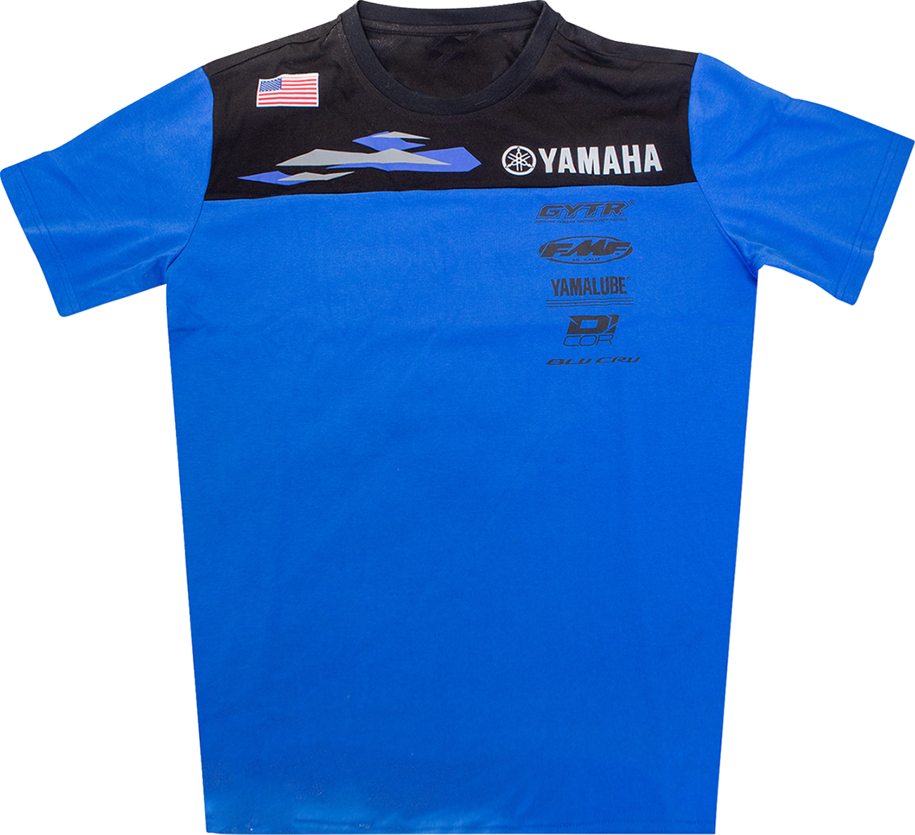 D'COR VISUALS Yamaha Team2 T-Shirt - Blue - XL 80-138-4