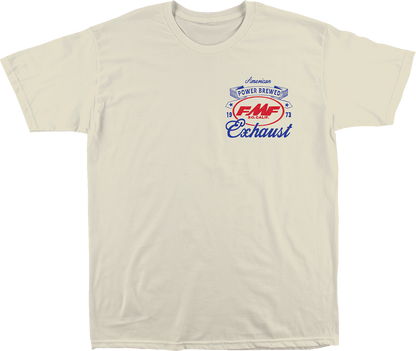 FMF Racing in the USA T-Shirt - Natural - XL SU26118901-NAT-XL