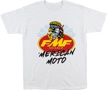 FMF Merican Moto T-Shirt - White - Medium SU26118905-WHT-M