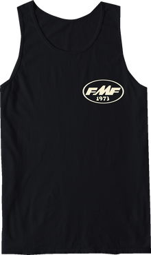 FMF Lean In Tank Top - Black - Large SU26123900-BLK-L