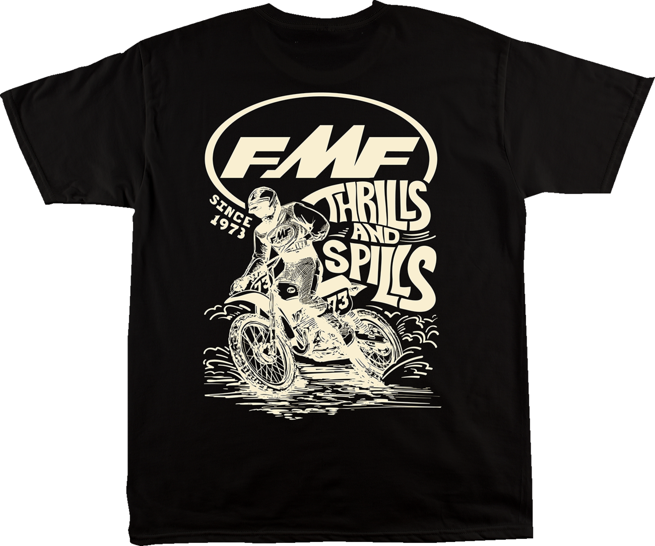FMF Lean In T-Shirt - Black - XL SU26118900-BLK-XL