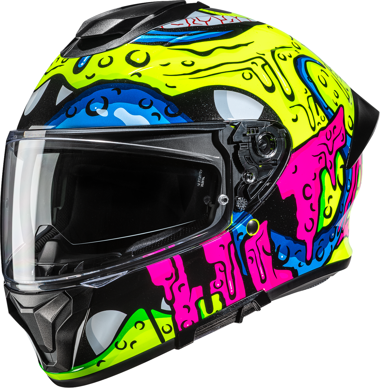 HJC C71 Helmet - Squeeze - MC32H - XS FP69NUS3332V