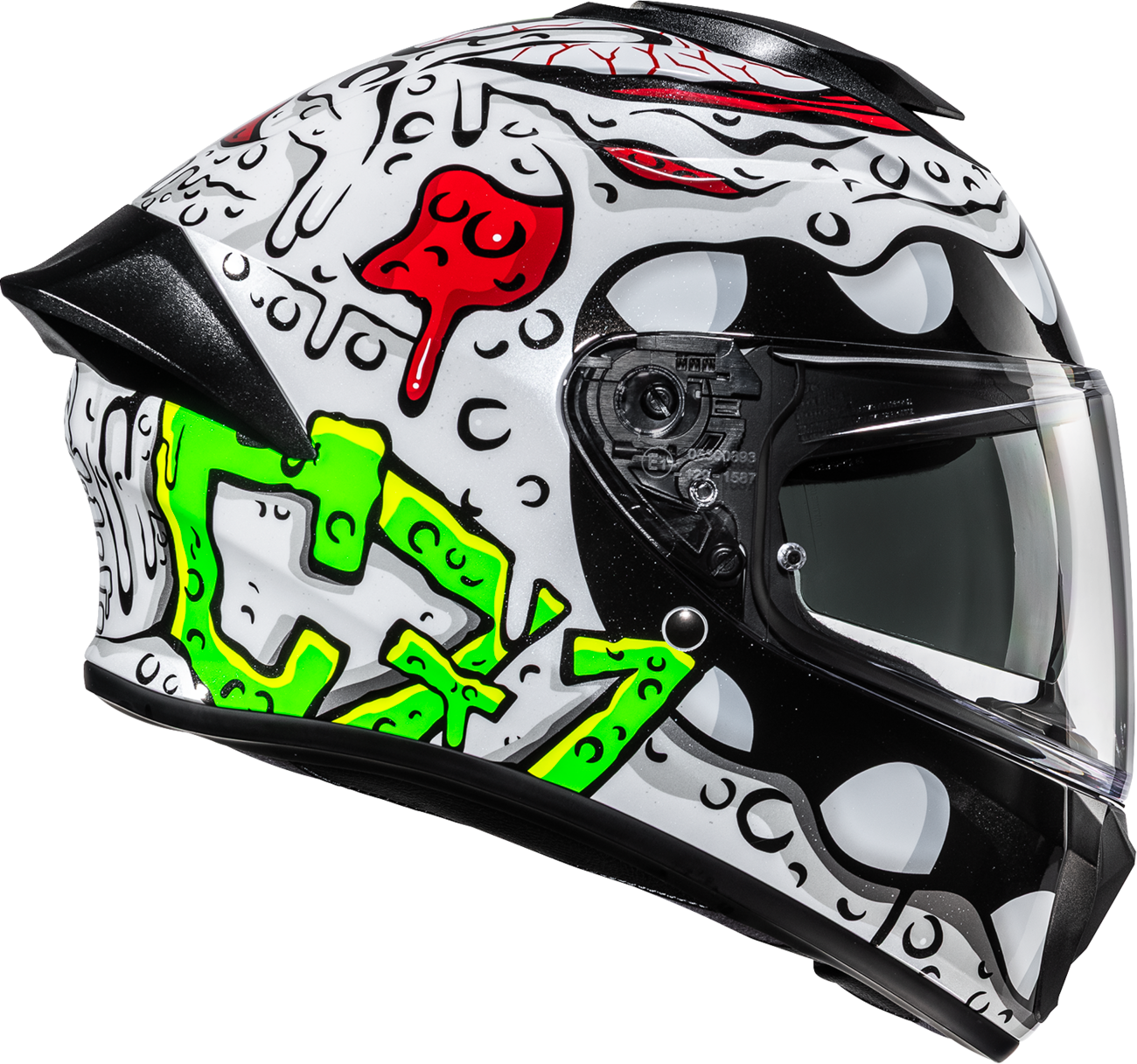 HJC C71 Helmet - Squeeze - MC41 - Medium FP69NUS5341V