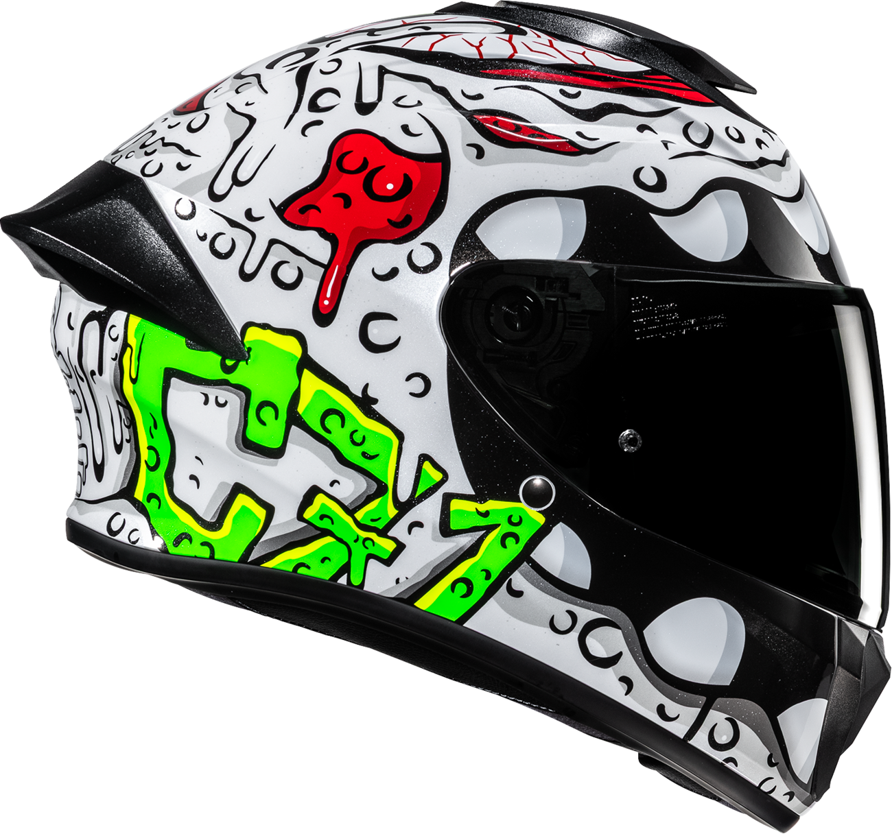 HJC C71 Helmet - Squeeze - MC41 - Medium FP69NUS5341V