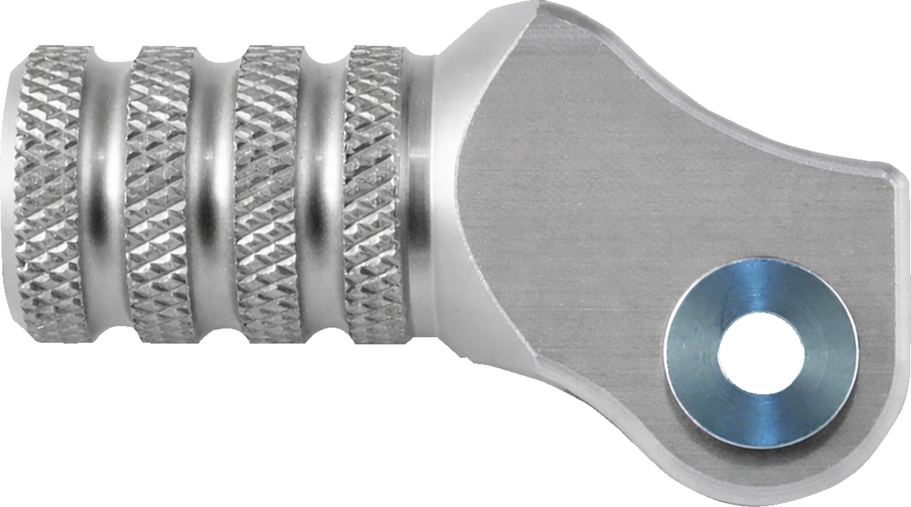 MOOSE OFFROAD Knurled Shift Lever Tip - 10 mm - Silver 81-0000-06-70