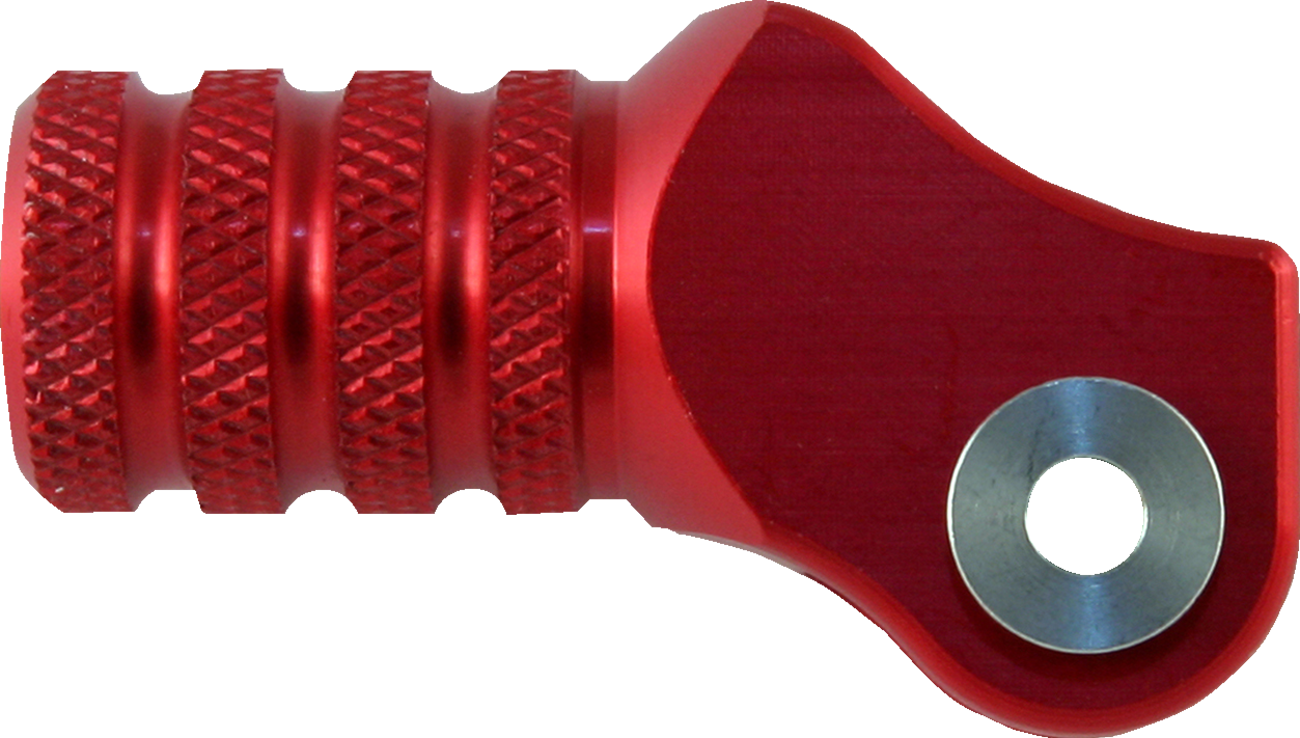 MOOSE OFFROAD Knurled Shift Lever Tip - 10 mm - Red 81-0000-06-10