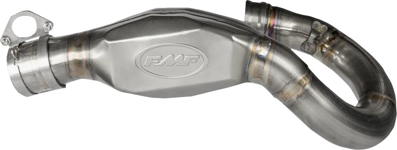 FMF MegaBomb Head Pipe - Stainless Steel - Desmo 450 045709