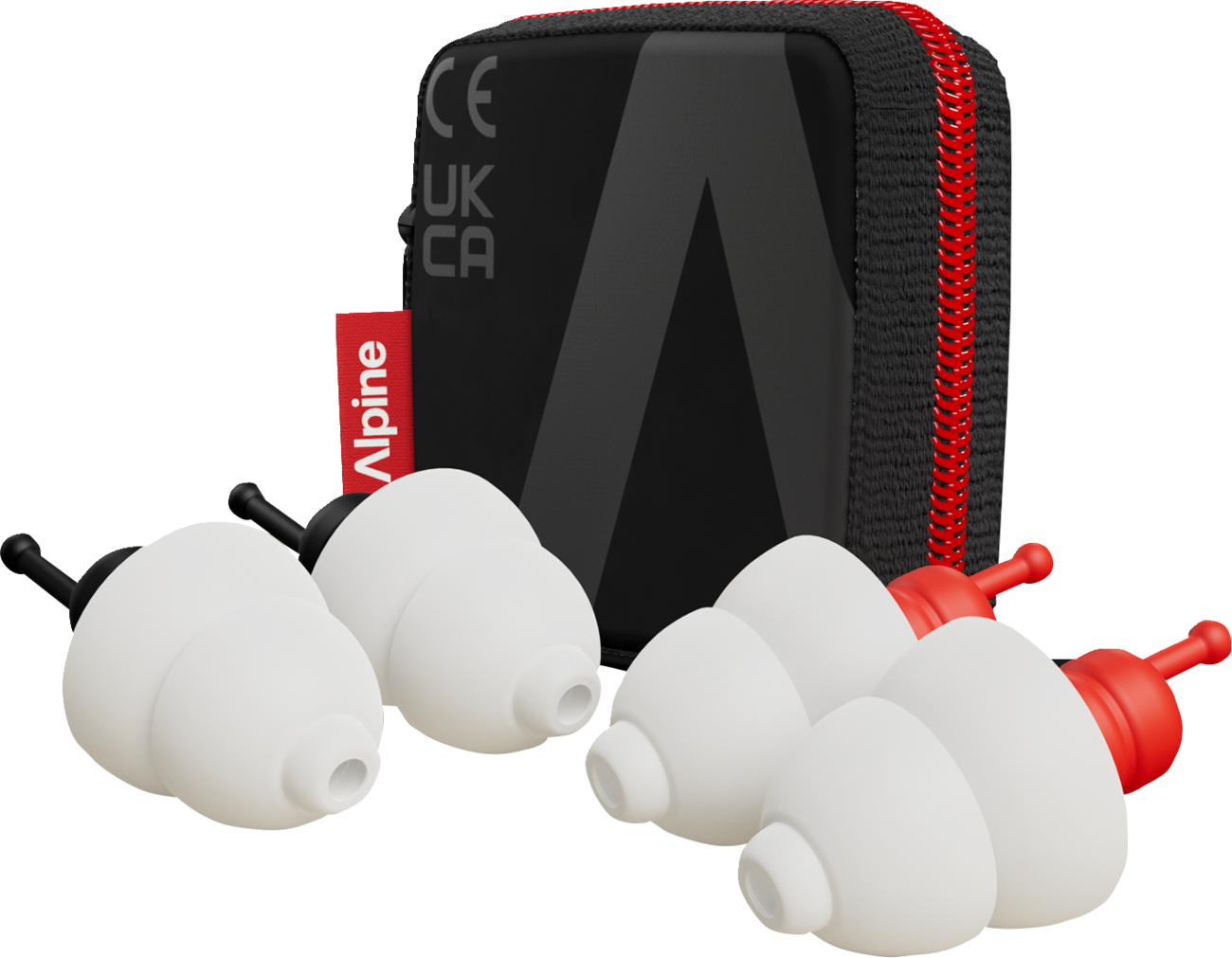 ALPINE HEARING PROTECTION MotoSafe Earplugs - 2026 - Duo Pack 111.23.403