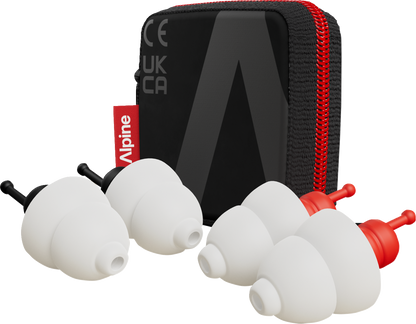 ALPINE HEARING PROTECTION MotoSafe Earplugs - 2026 - Duo Pack 111.23.403