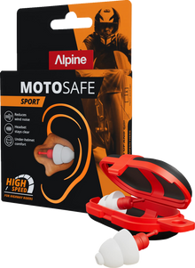 ALPINE HEARING PROTECTION MotoSafe Earplugs - 2026 - Sport 111.23.402