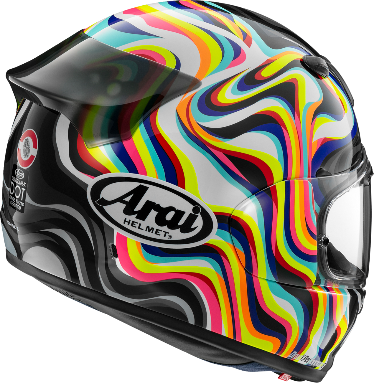 ARAI HELMETS Contour-X Helmet - Swirl - White - Large 0101-20188