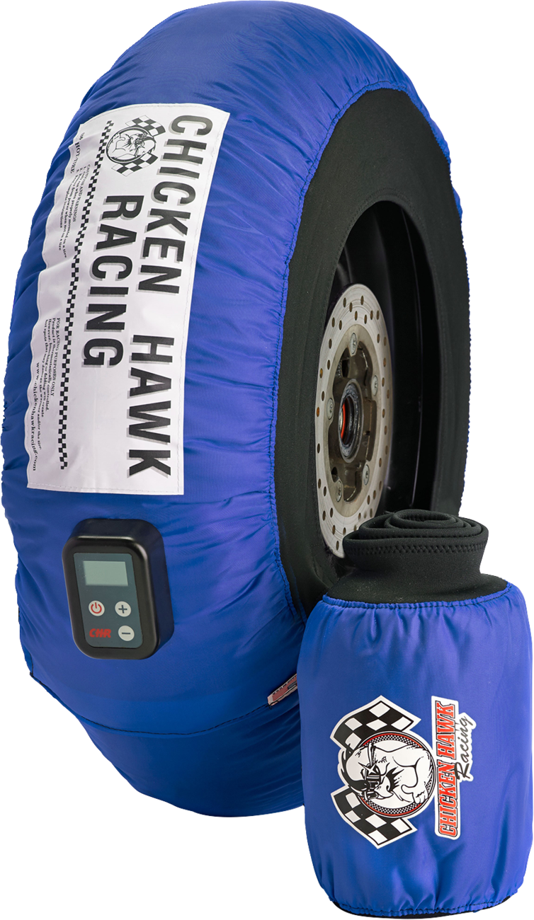 CHICKEN HAWK RACING Digital Tire Warmers with Controller - Set - Superbike PU-DTC-SBK