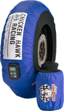 CHICKEN HAWK RACING Digital Tire Warmers with Controller - Set - Superbike PU-DTC-SBK