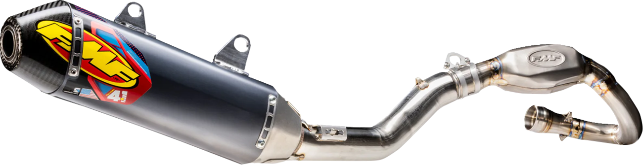 FMF Factory 4.1 RCT Slip-On Muffler with MegaBomb Header - Ducati Desmo450 045715